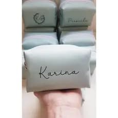 16un  Necessaire Personalizada Cor única. Modelo Box P