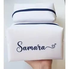 22un Necessaire Casamento Personalizada com nome e iniciais. MOD BOX G