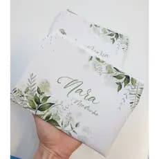 Kit 22 Necessaire Folhagem Personalizada