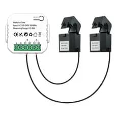 Medidor Energia Wifi 2 Pinças 80a Tuya Smart Life