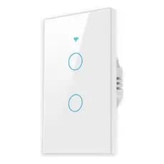 Interruptor Wifi Rf Bluetooth 2 Teclas Alexa Google Home