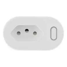 Plug Inteligente Com Monitor De Energia Alexa Google Home Cor Branco