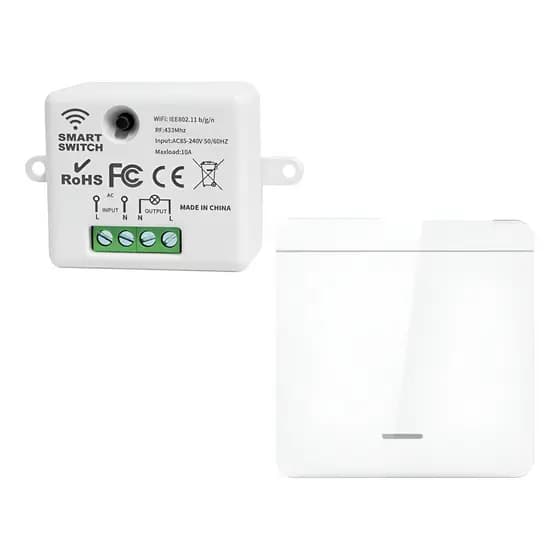 Módulo Interruptor E Temporizador Wifi Rf Alexa Google Home