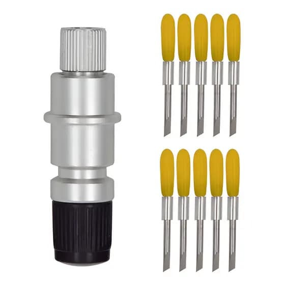 Kit Lâminas De Corte Wolovo Cb15 45° 1.5mm Carboneto Tungstênio