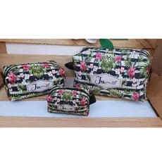 Conjunto necessaire Box personalizado com nome / presente personalizado/ kit de necessaire