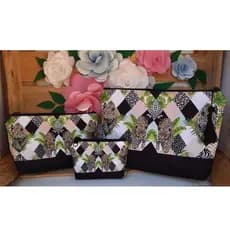 Conjunto necessaire personalizado com nome / presente personalizado/ kit de necessaire