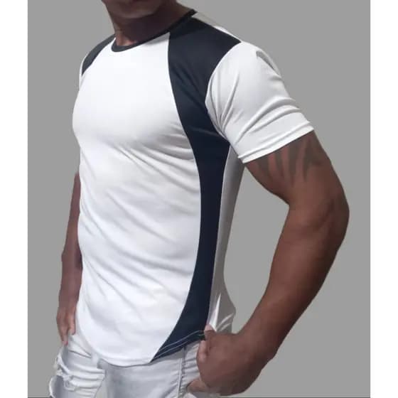 Camiseta Manga Curta Fitness Academia Crossfit Musculação xhzeu