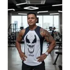 Regata Venom Xhzeu Academia Musculação Corrida De Rua
