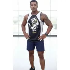 Regata Cavada Longline Xhzeu Unissex Treino Esportivo Academia