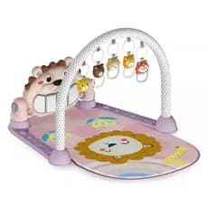 Tapete de Atividades Bebê Piano Musical Baby Rosa