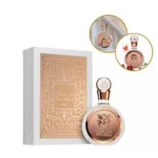 Perfume Lattafa Fakhar Rose Feminino 100ml Original Lacrado