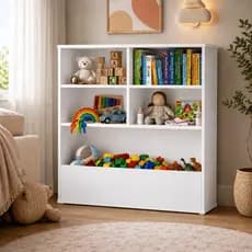 Estante Organizadora de Brinquedos Quarto Infantil Menina Menino