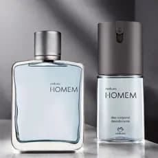 Natura Homem Colônia Tradicional 100 ml (Perfume Clássico Masc.) |Deo Corporal 100 ml | Refil 100 ml