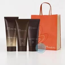 Presente Natura Essencial Cuidados Pessoais Barba:Shampoo 3em1+Creme Barbear+Balm Pós Barba+Sacola