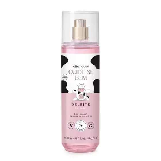 Body Splash Cuide-Se Bem Deleite 200ml - o Boticário