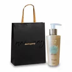 Presente Mahogany Make Me Fever Gold: Hidratante Corporal 160 ml + Sacola