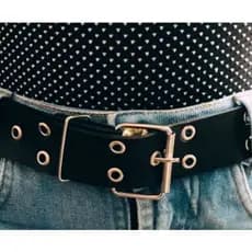 cinto feminino,masculino 5 ilhós