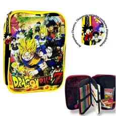 ESTOJO BOX DRAGON BALL Z ESTOJO BOX ESCOLAR DRAGON BALL INFANTIL ESTOJO ESCOLAR MENINO