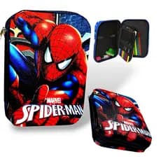 ESTOJO BOX HOMEM ARANHA ESTOJO BOX ESCOLAR INFANTIL HOMEM ARANHA ESTOJO RÍGIDO