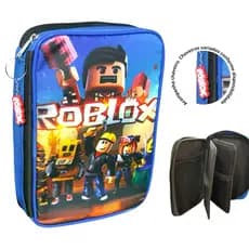 ESTOJO BOX ROBLOX ESTOJO BOX ESCOLAR INFANTIL MENINO ESTOJO ROBLOX