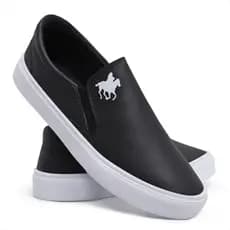 Tênis Sapatênis Slip On Iate Polo Casual Masculino Solado Macio Confortável Envio Imediato
