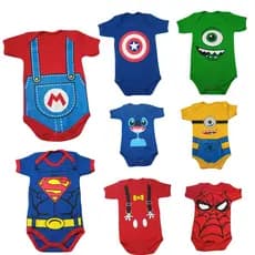 Promoção Body Temático Bebê Infantil / Escolha o modelo /Mesversario/personalizado