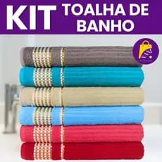 Kit Toalha Banho Luxo CANELADA Grande 140x70 Algodão COM 2 UNIDADES