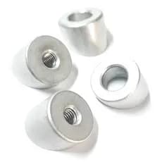 Kit Bucha  Expansiva Para Pesinho e Guidão Oco