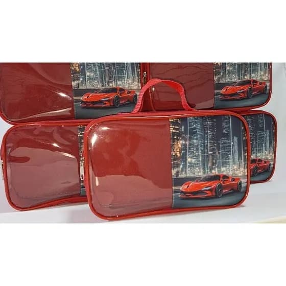 Maletinha Personalizada Ferrari – Pacote com 30 Unidades – Pronta Entrega | Envio Imediato