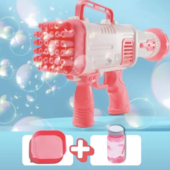 Máquina de Bolhas Portátil para Crianças, Elétrica, Pai-Filho, Quebra-Cabeça ao Ar Livre