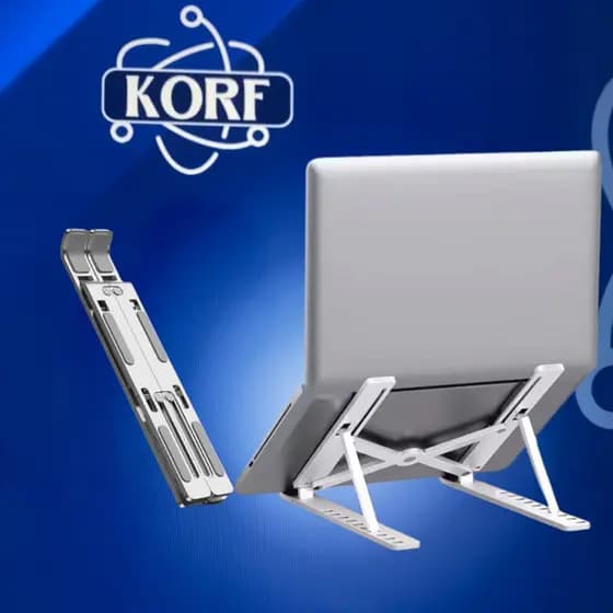 Suporte para laptop, suporte de metal portátil para laptop, telefone e tablet Su