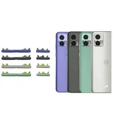 Botão Power Volume Para Moto Edge 30 Neo Xt2245-1 Tecla Lateral Externo