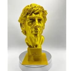Busto Ayrton Senna do Brasil Decorativo – Ídolo da Fórmula 1 | Tricampeão Mundial 1988 1990 1991