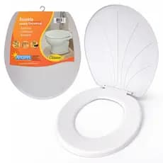 Tampa De Vaso Assento Sanitário Privada Universal Branco Super Reforçada e Linda Para Deixar o Vaso Confortavel