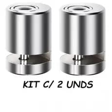 Kit Cadeado de Disco Universal - Trava Antifurto para Moto e Bicicleta