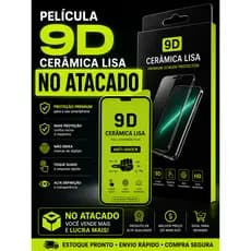 Películas de cerâmica 9D para Celular Atacado Revenda Combo
