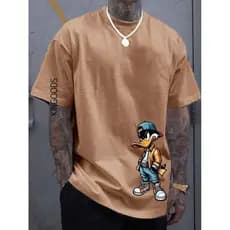 Camiseta Pato Estiloso Camisa Masculina Patolino 100% Algodão Premium Envio Imediato