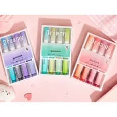 Caneta Marca Texto Pastel Gradual Kit 4 Cores Pastel Suave