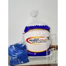 Kit Papel de parede líquido Coleção LINHA + Desempenadeira Acrílica