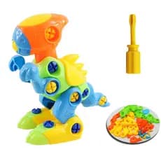 Brinquedos de dinossauro destacáveis educativos - brinquedos caseiros, brinquedos para crianças, brinquedos para bebés, brinquedos para parafusos