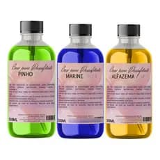 3 Bases Para Desinfetantes Cada 500ml Rende 25 Litros