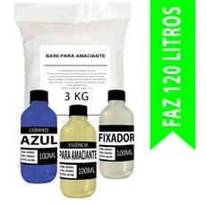 Kit base para fabricação de Amaciante 1/120