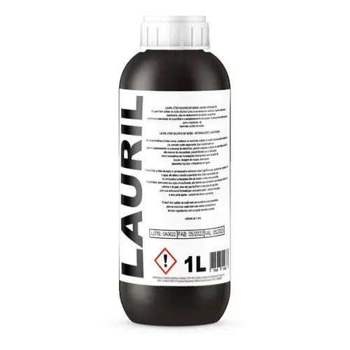 1 Litro Lauril O Melhor Do Mercado 1° Linha Espumante