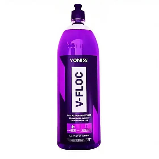 Lava auto Super Concentrado V-floc 500Ml Vonixx Shampoo Shampoo automotivo Vonixx