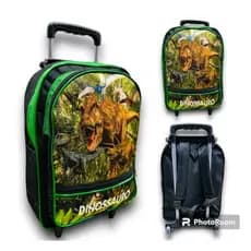 Mochila Rodinha Infantil Escolar Masculina Menino Reforçada G
