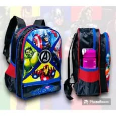 Mochila Infantil Escolar dos Vingadores super heróis menino grande mochila costas
