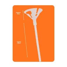 Kit 50 Vareta Suporte Ponteira Centro de Mesa Pega Balão 30cm com Suporte Incolor Transparente Festa Eventos