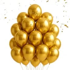 Bexiga Metalizada Bexiga Cromada Balão Número 10 Para Festa Evento Aniversário Casamento Painel