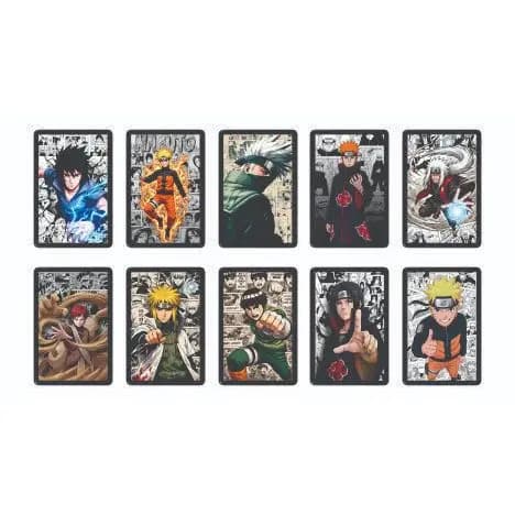 Kit de 5 Quadros Decorativos Com moldura Tamanho 20x30cm Tema Naruto Otaku