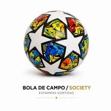 KIT Bola de Futebol Campo Society + BOMBA: Tamanho OFICIAL Nº5 Premium Soft Futebol | Lazer e Diversão
